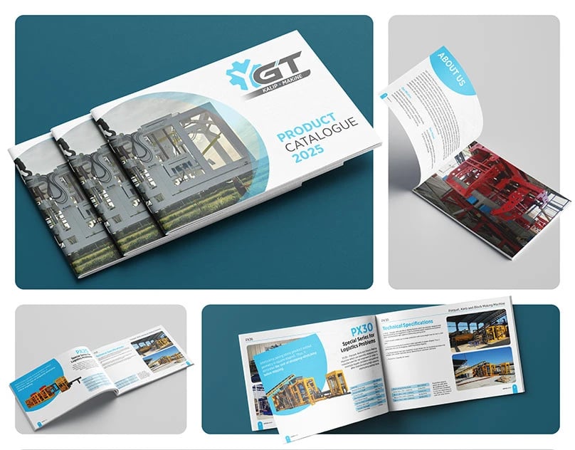 YGT Kalıp & Makine Katalog Tasarımı