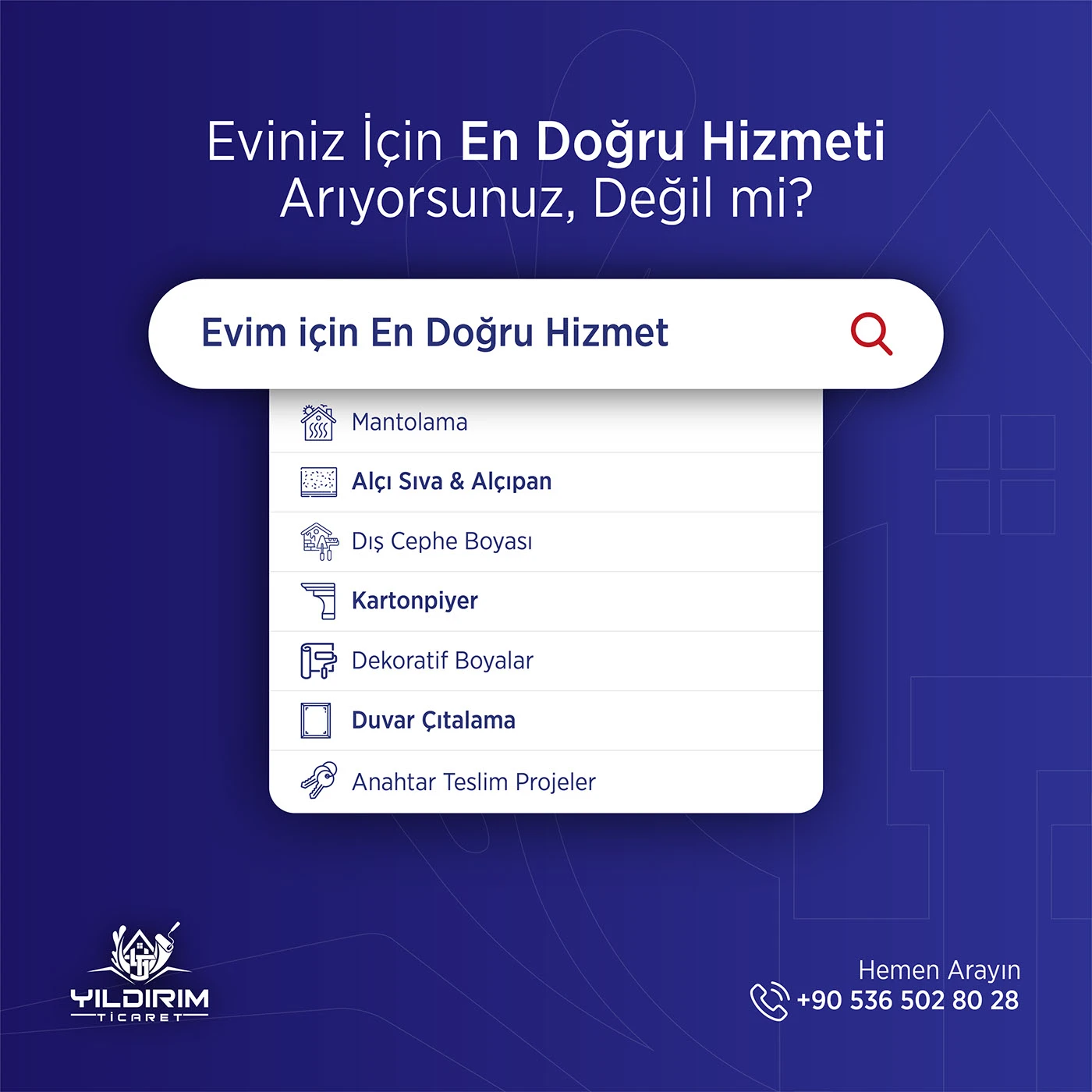 Yıldırım Ticaret Sosyal Medya Tasarımları proje görseli 8