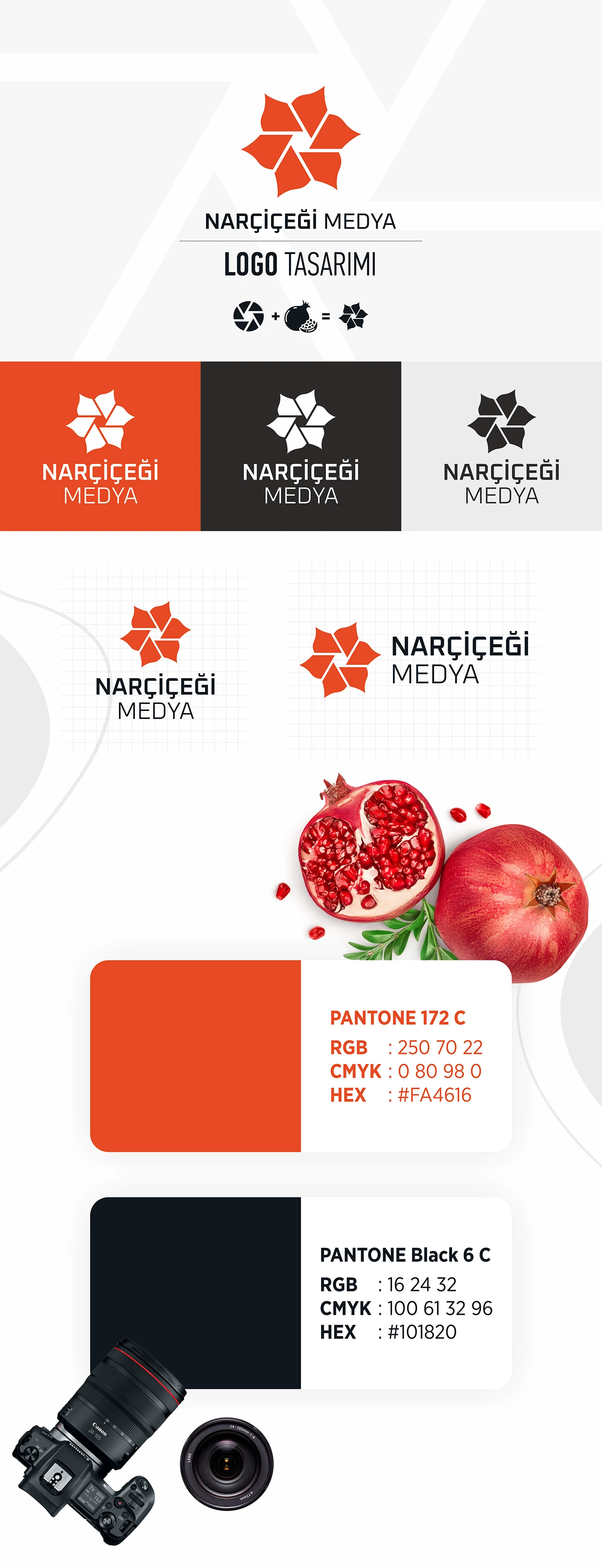Narçiçeği Medya Logo Tasarımı proje görseli 1