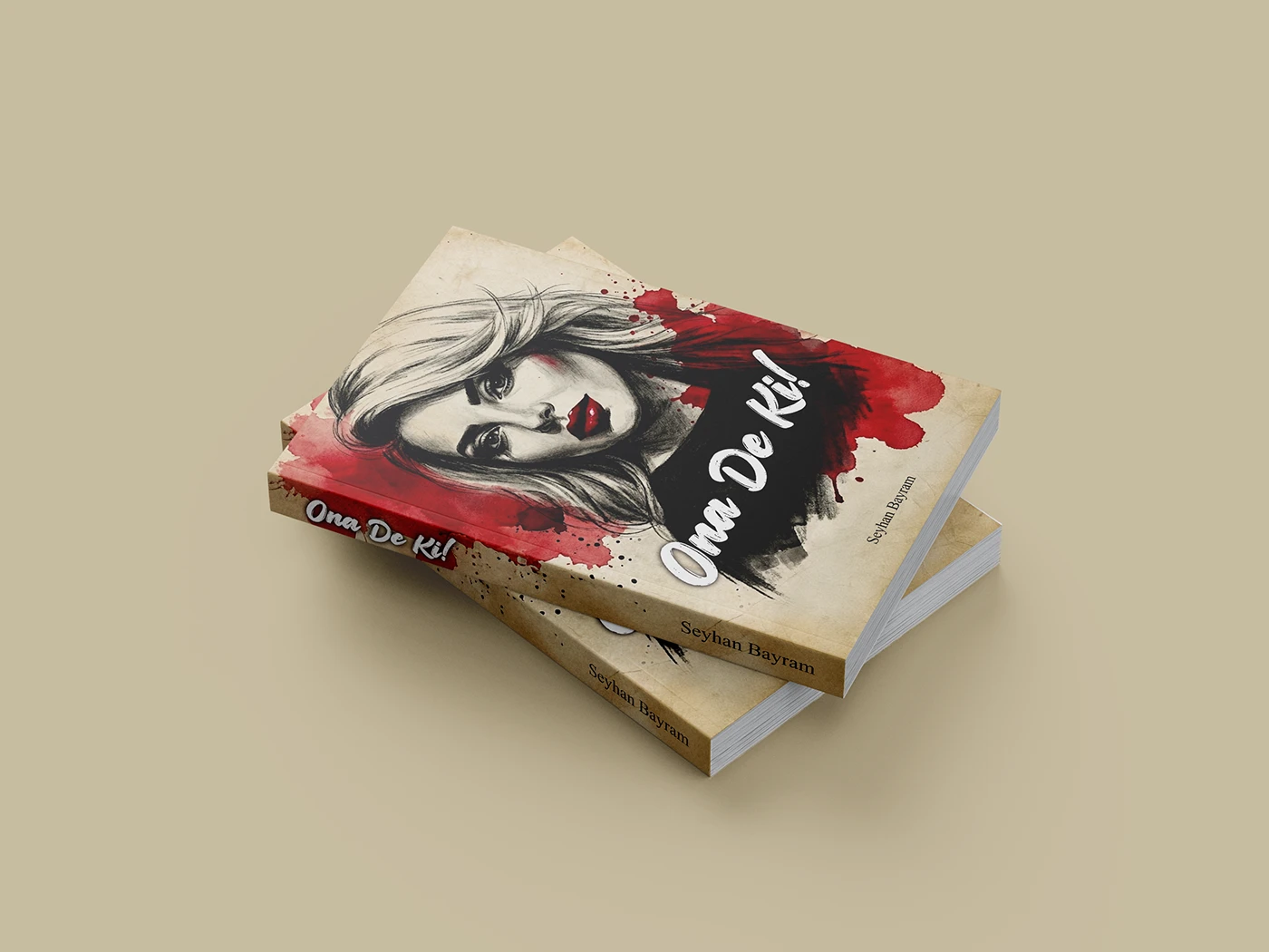 “Ona De Ki!” Kitap Kapak Tasarımı proje görseli 1
